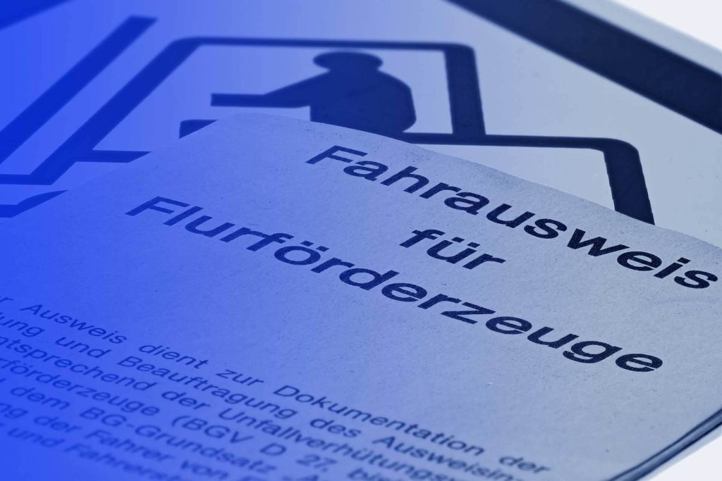 Staplerschein – Fahrausweis Flurförder­fahrzeuge