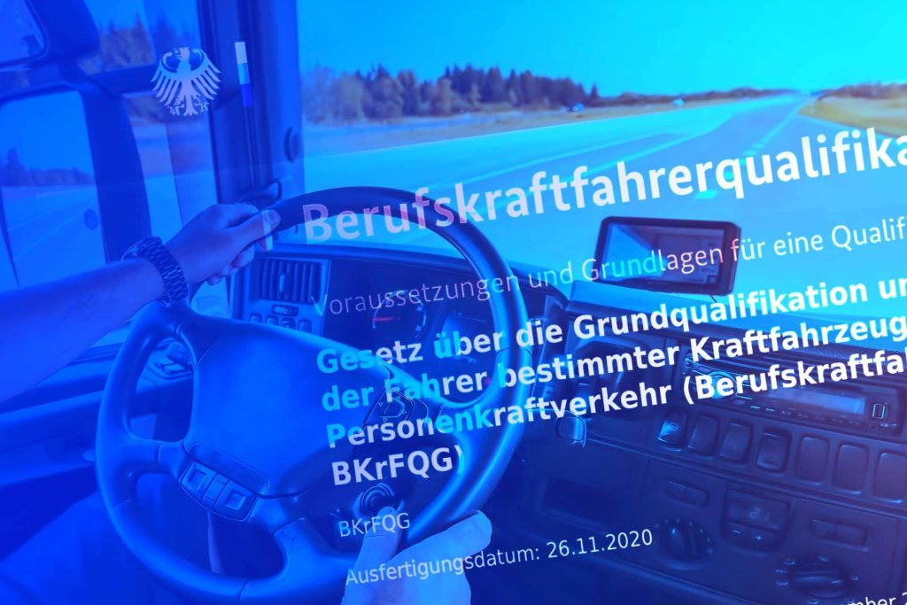 Weiterbildung für Berufskraft­fahrer nach BKrFQG